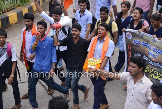 ABVP Protest 1..